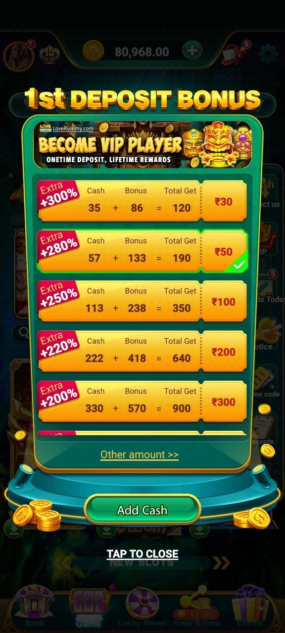 Popular Picks inside Love Rummy